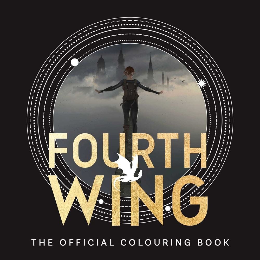 Fourth Wing: The Official Colouring Book by Entangled - ISBN: 9798881605933