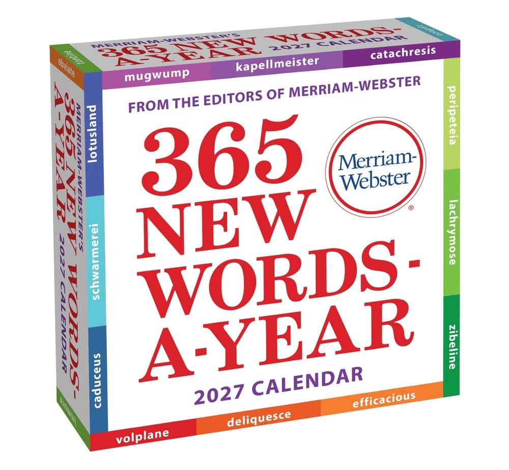 Merriam-Webster's 365 New Words-A-Year 2027 Day-to-Day Calendar by Merriam-Webster - ISBN: 9798881606930