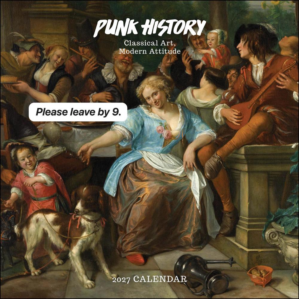 Punk History 2027 Wall Calendar by Kate Roberts - ISBN: 9798881607739