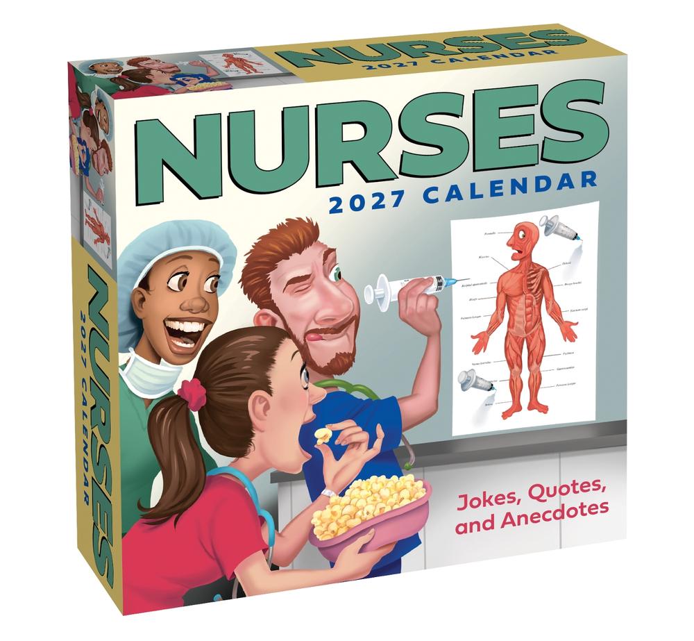 Nurses 2027 Day-to-Day Calendar by Andrews McMeel Publishing - ISBN: 9798881607890