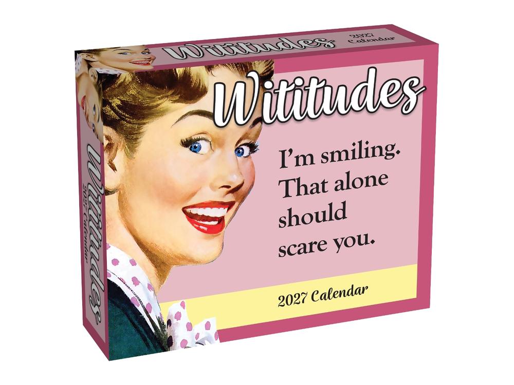 Wititudes 2027 Day-to-Day Calendar by Wititudes - ISBN: 9798881607982