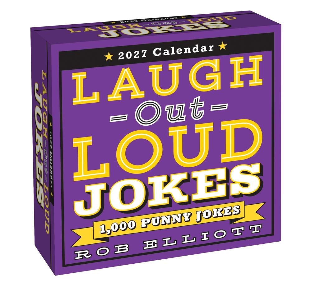Laugh-Out-Loud Jokes 2027 Day-to-Day Calendar by Rob Elliott - ISBN: 9798881609139