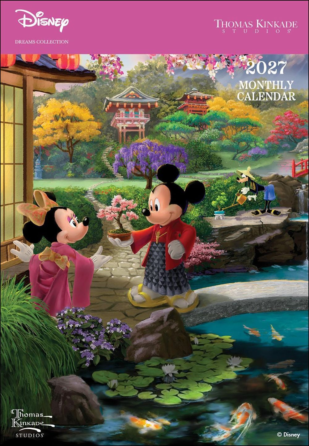 Disney Dreams Collection by Thomas Kinkade Studios 2027 Monthly Pocket Planner by Thomas Kinkade - ISBN: 9798881609450