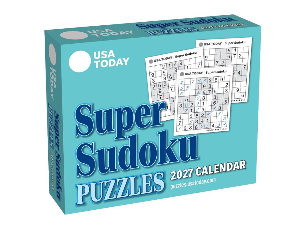 USA TODAY Super Sudoku 2027 Day-to-Day Calendar by USA TODAY - ISBN: 9798881610173