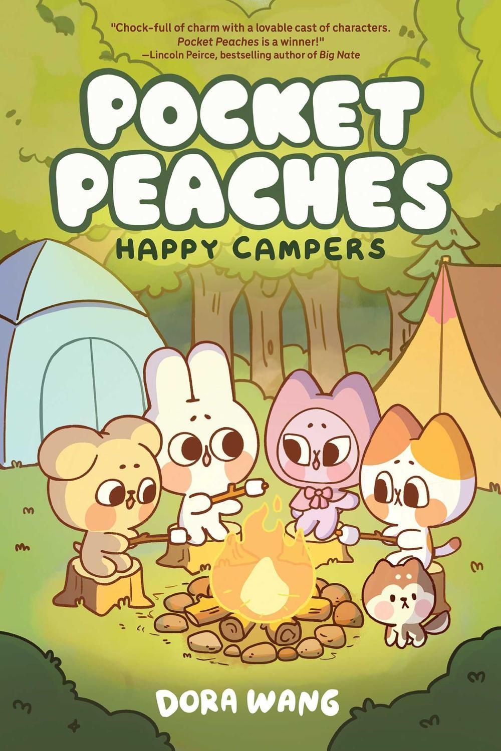 Pocket Peaches: Happy Campers by Dora Wang - ISBN: 9798881610234