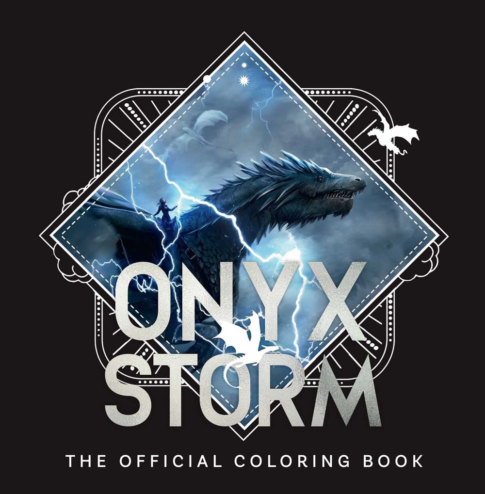 Onyx Storm The Official Coloring Book by Entangled - ISBN: 9798881611590