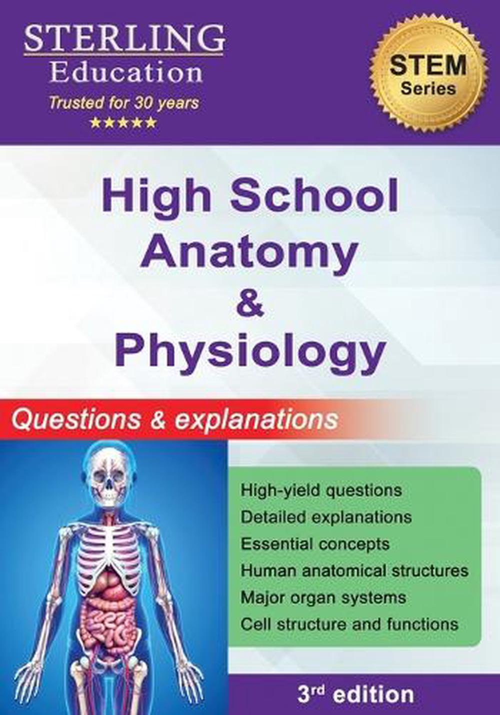 High School Anatomy and Physiology by Sterling Education, Paperback, 9798885573610 | Buy online ...