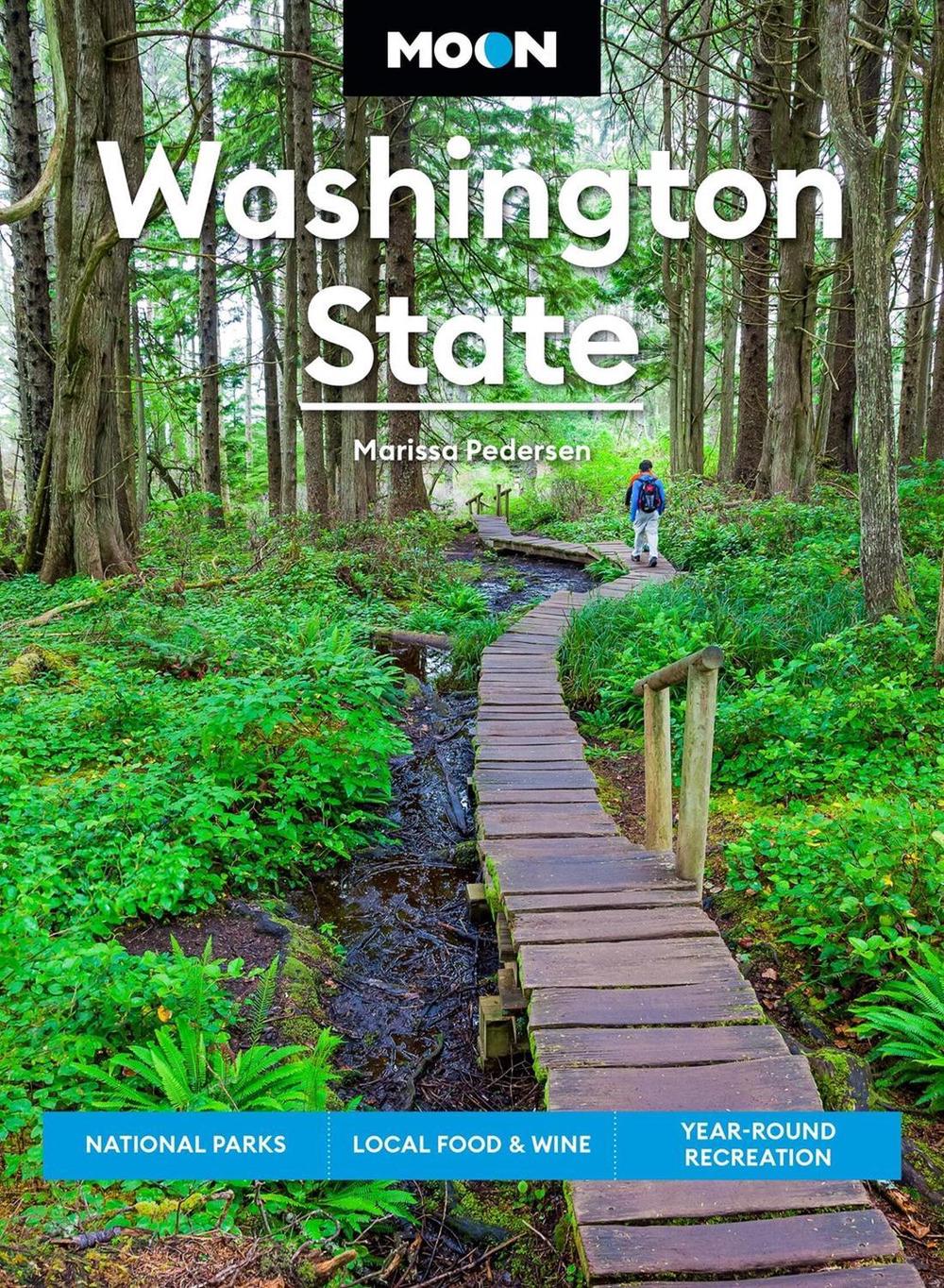 Moon Washington State (First Edition) by Marissa Pedersen - ISBN: 9798886470864