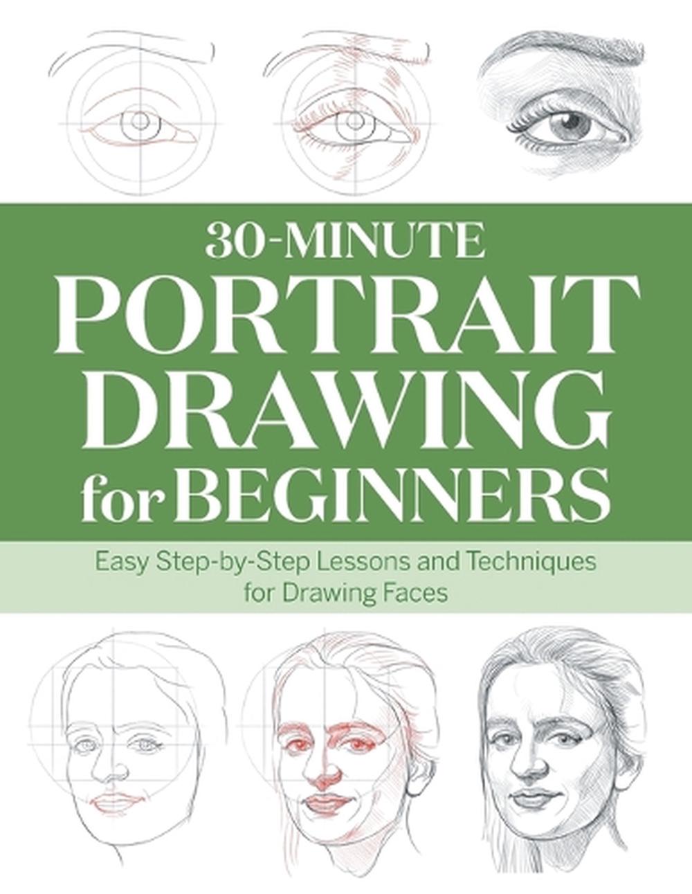 30-Minute Portrait Drawing for Beginners, 9798886500479