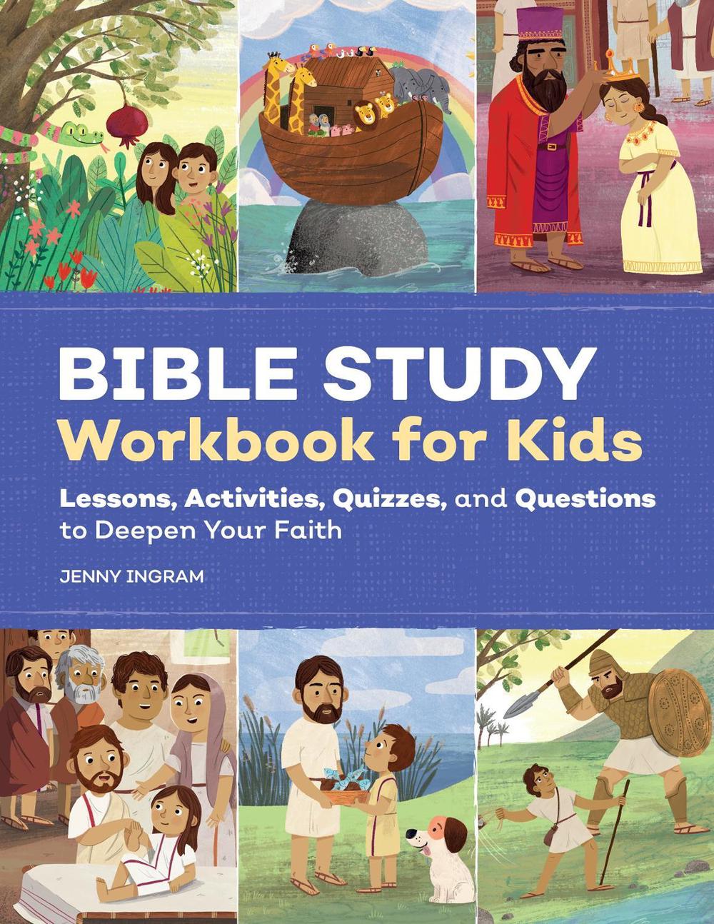 Bible Study Workbook for Kids, 9798886509328