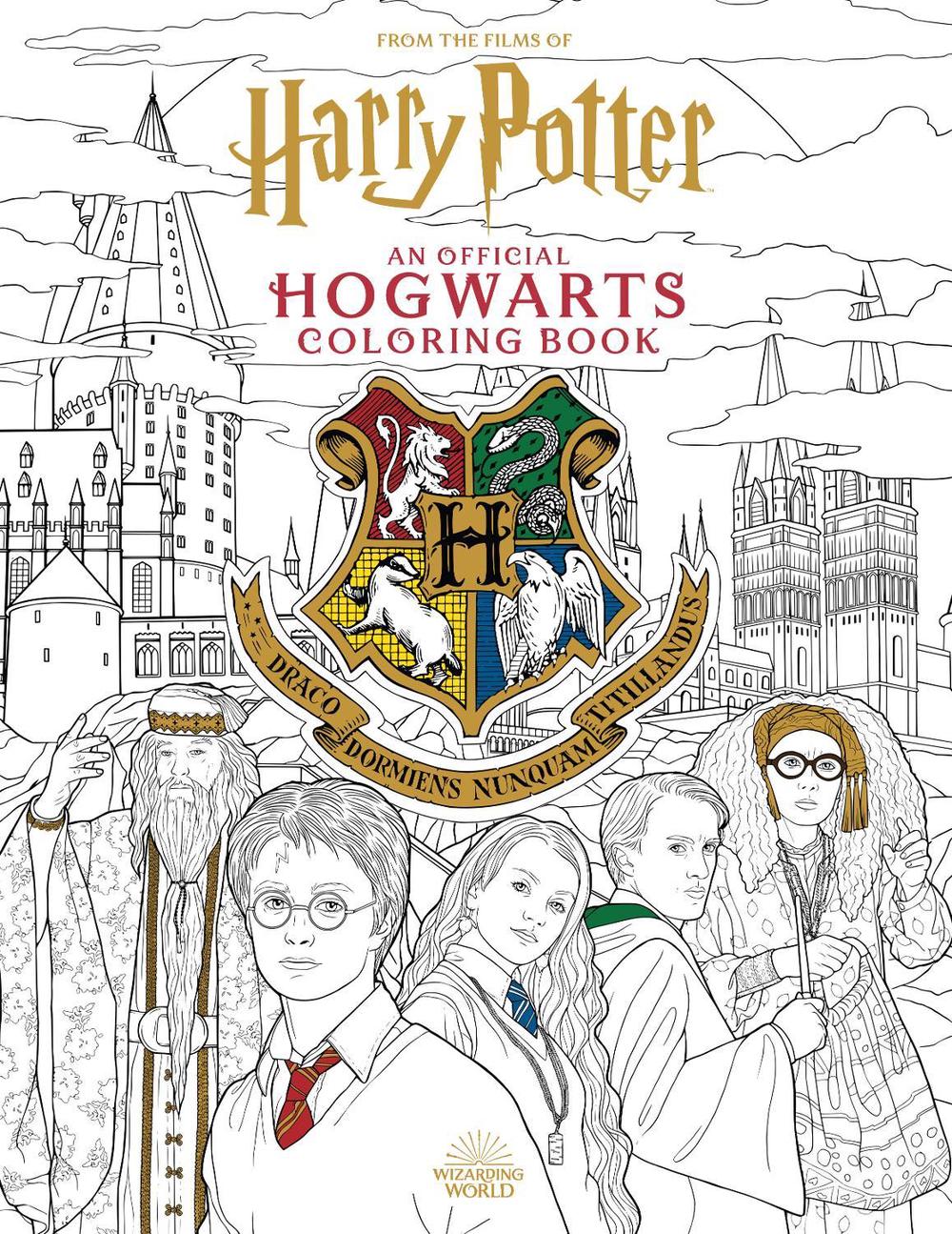Harry Potter: An Official Hogwarts Coloring Book by Insight Editions - ISBN: 9798886630435