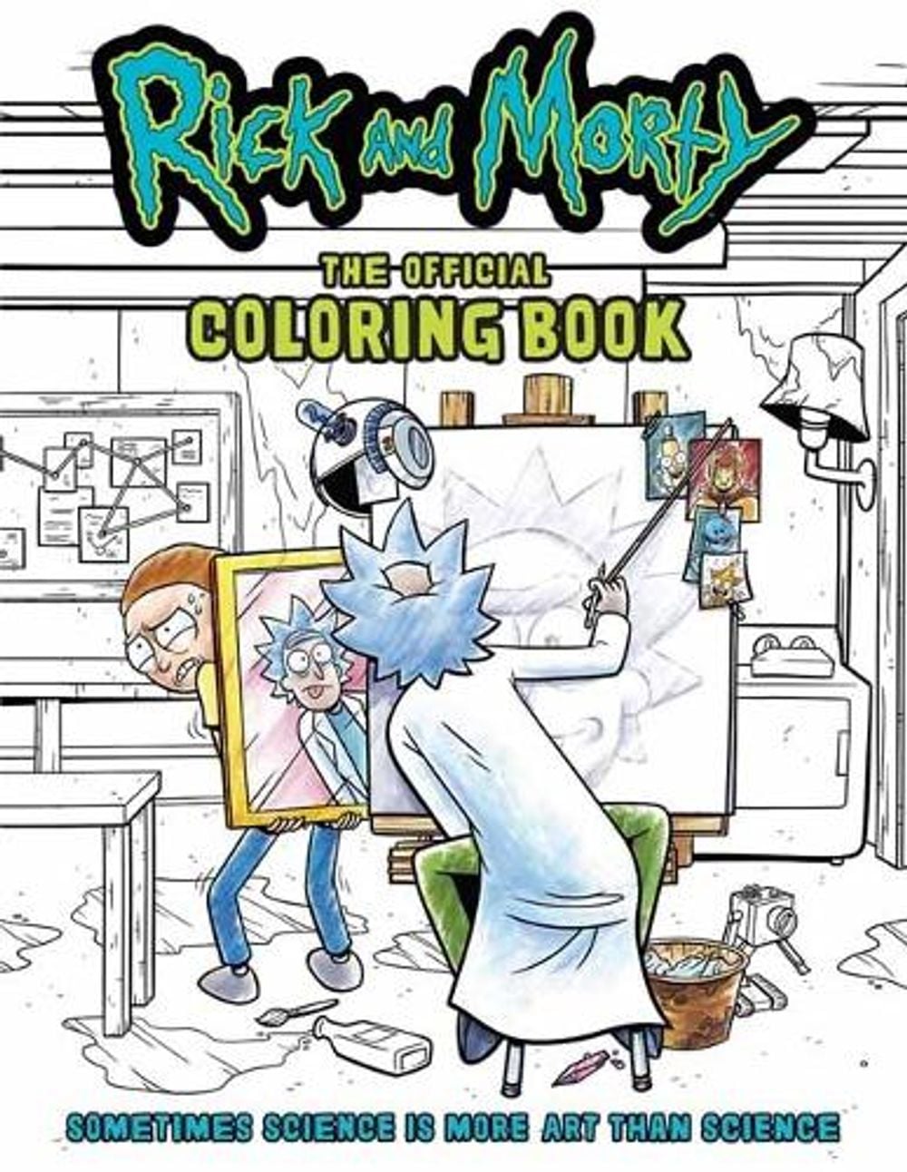 Rick and Morty: The Official Coloring Book by Insight Editions - ISBN: 9798886630503