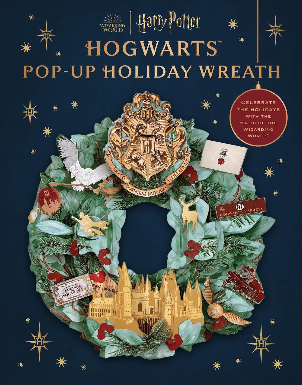 Harry Potter Pop-Up Holiday Wreath by Insight Editions - ISBN: 9798886630640