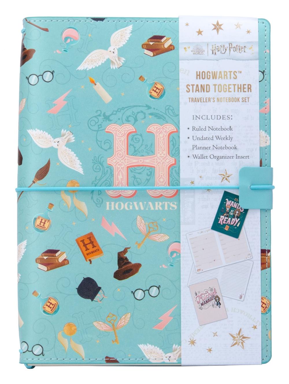 Harry Potter: Hogwarts Stand Together Traveler's Notebook Set by Insight Editions - ISBN: 9798886631401