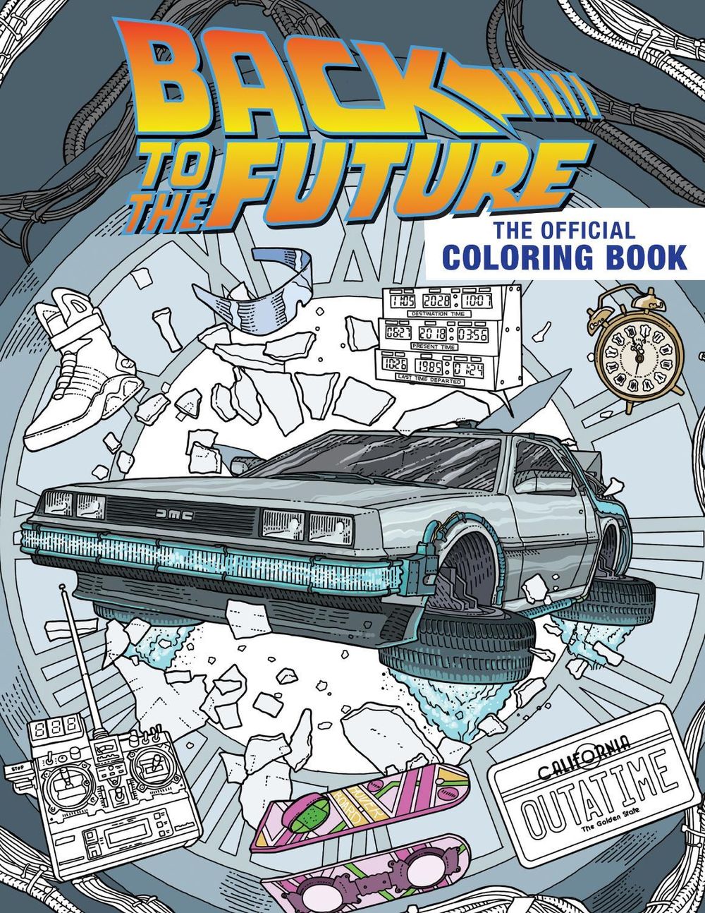 Back to the Future: The Official Coloring Book by Insight Editions - ISBN: 9798886632699