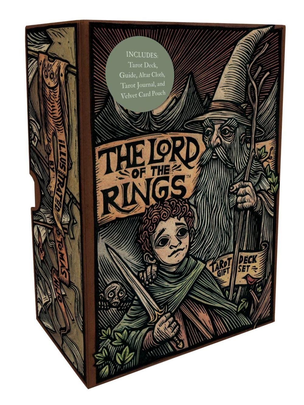 The Lord of the Rings™ Tarot Deck and Guide Gift Set by Casey Gilly - ISBN: 9798886632897