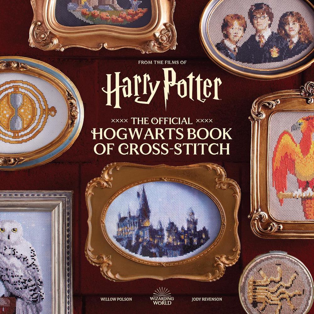 Harry Potter: The Official Hogwarts Book of Cross-Stitch, 9798886633917