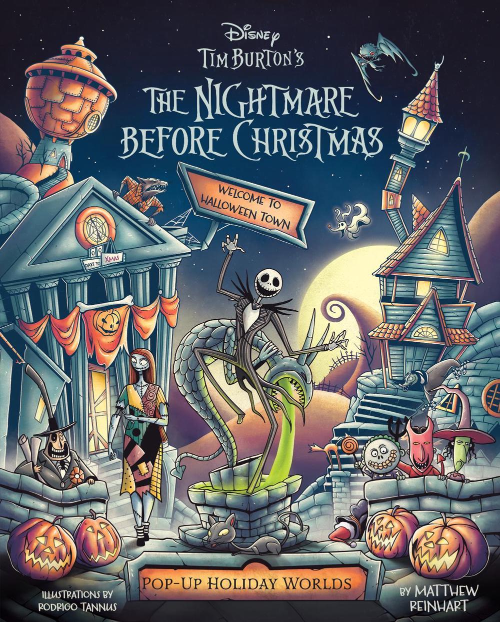 The Nightmare Before Christmas: Pop-Up Holiday Worlds, 9798886634037