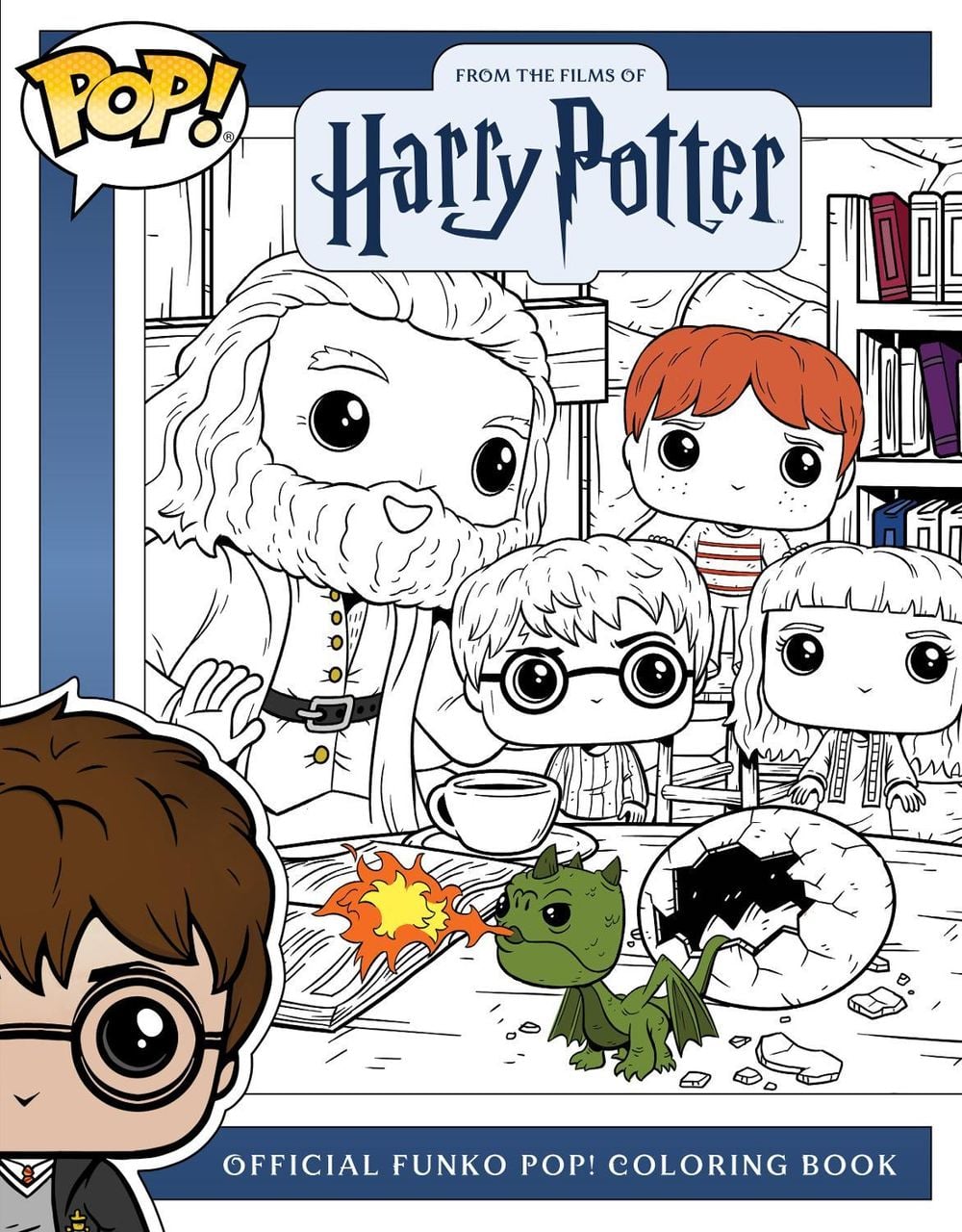 Official Funko Pop Harry Potter Coloring Book by Insight Editions - ISBN: 9798886634549