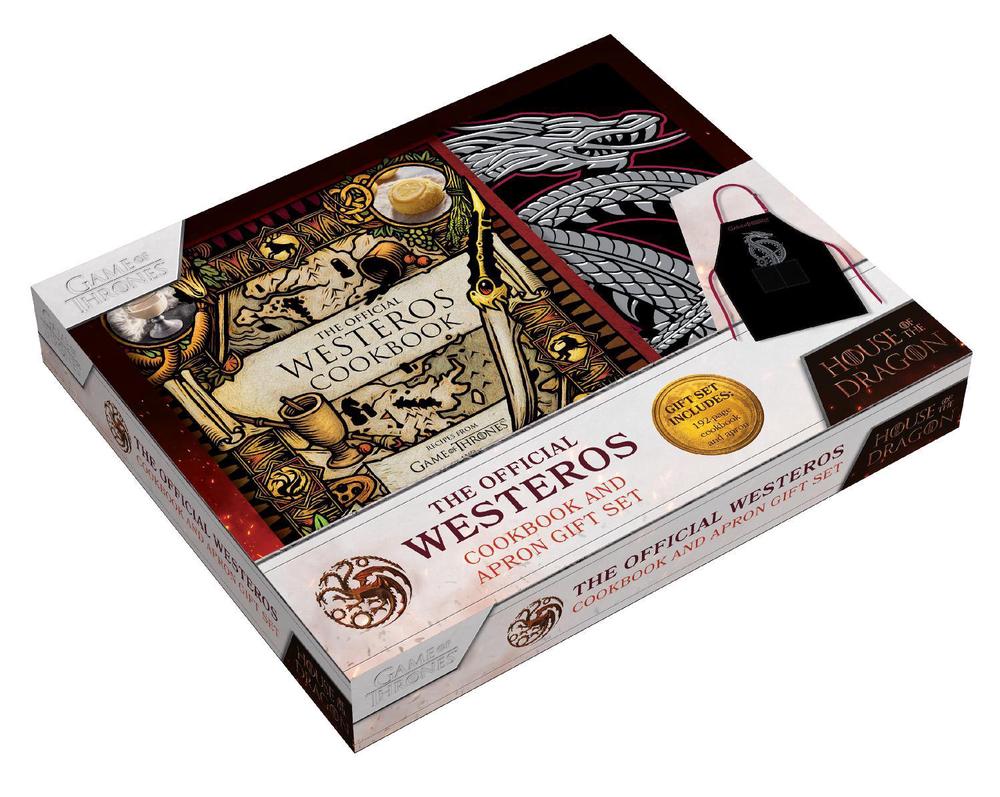 The Official Westeros Cookbook and Apron Gift Set, 9798886634808