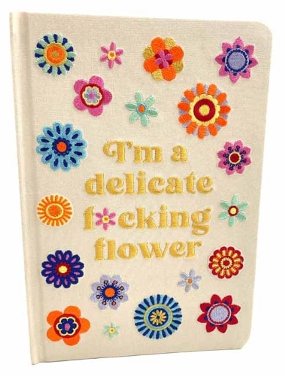 Insight Editions I'm a Delicate F*cking Flower Embroidered Journal by Insight Editions - ISBN: 9798886634839