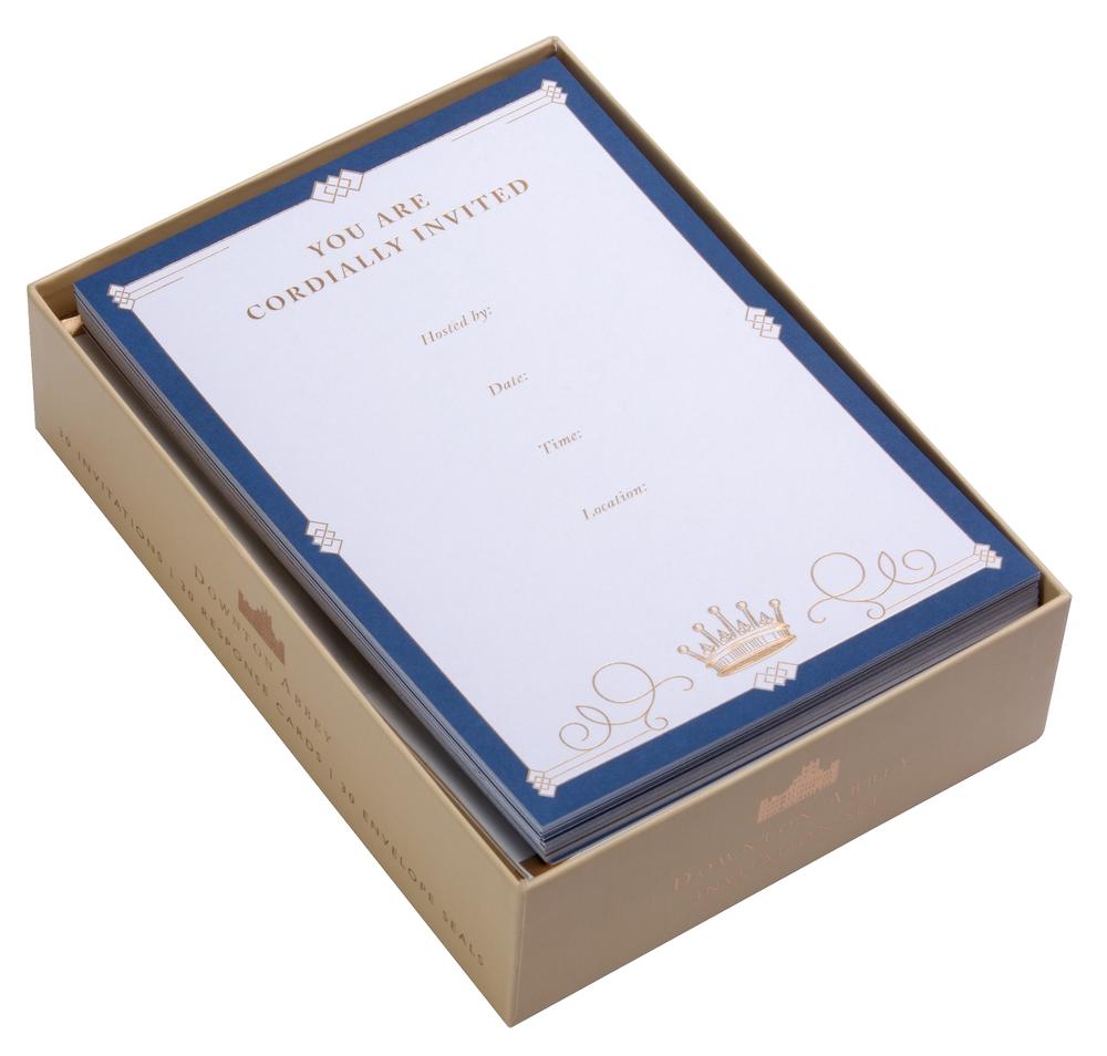 Downton Abbey: Invitation Set (Set of 30) by Insights - ISBN: 9798886634914