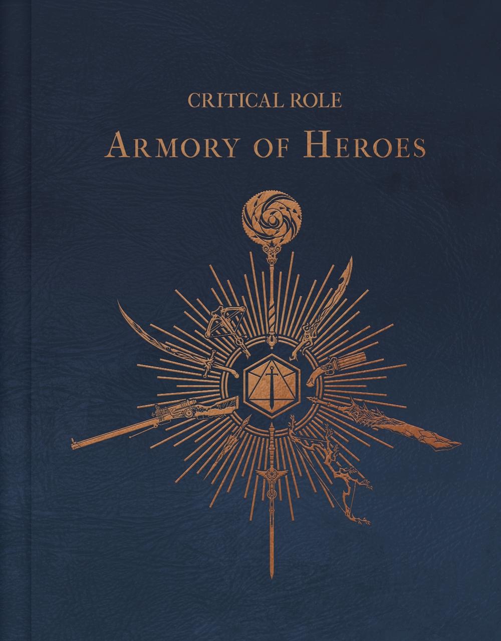 Critical Role: The Armory of Heroes, 9798886635539