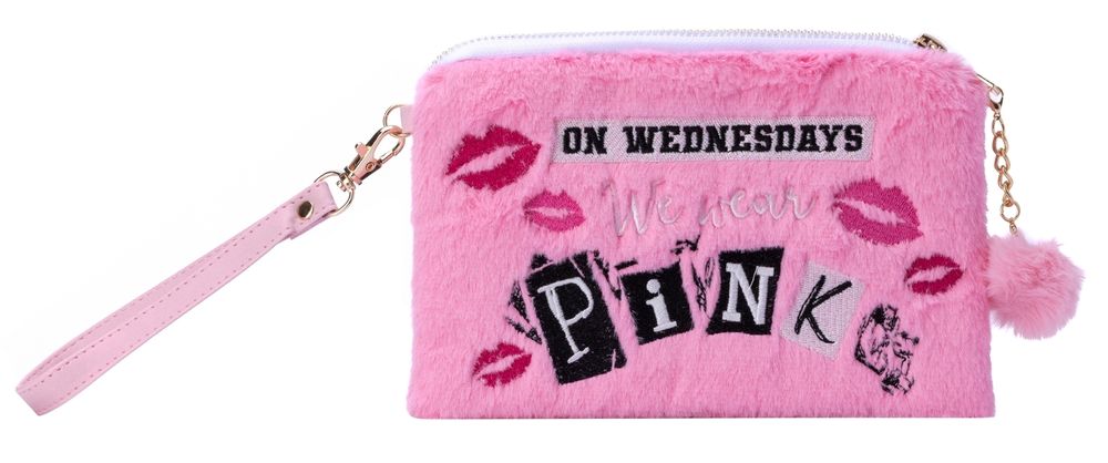 Mean Girls: On Wednesdays We Wear Pink Plush Accessory Pouch by Insight Editions - ISBN: 9798886635645