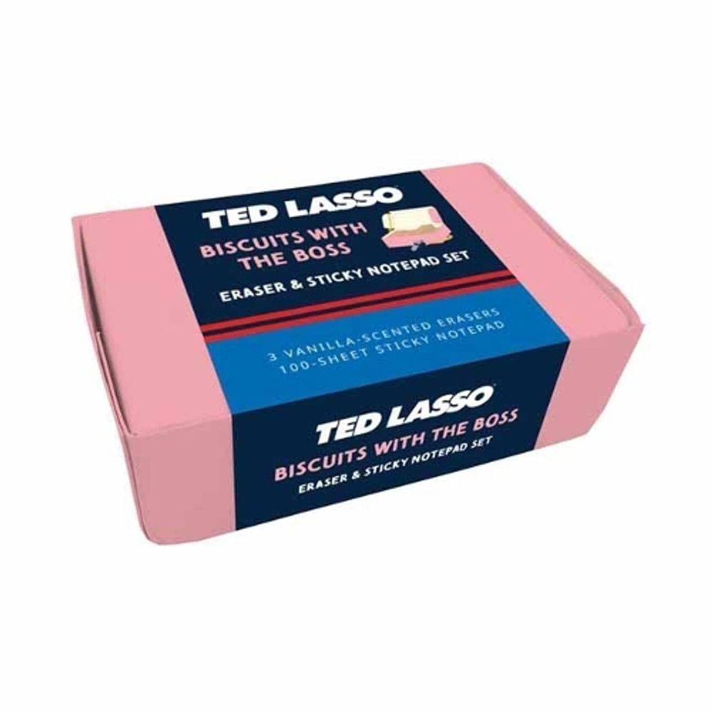 Ted Lasso: Biscuits with the Boss Scented Eraser & Sticky Notepad Set by Insights - ISBN: 9798886635706