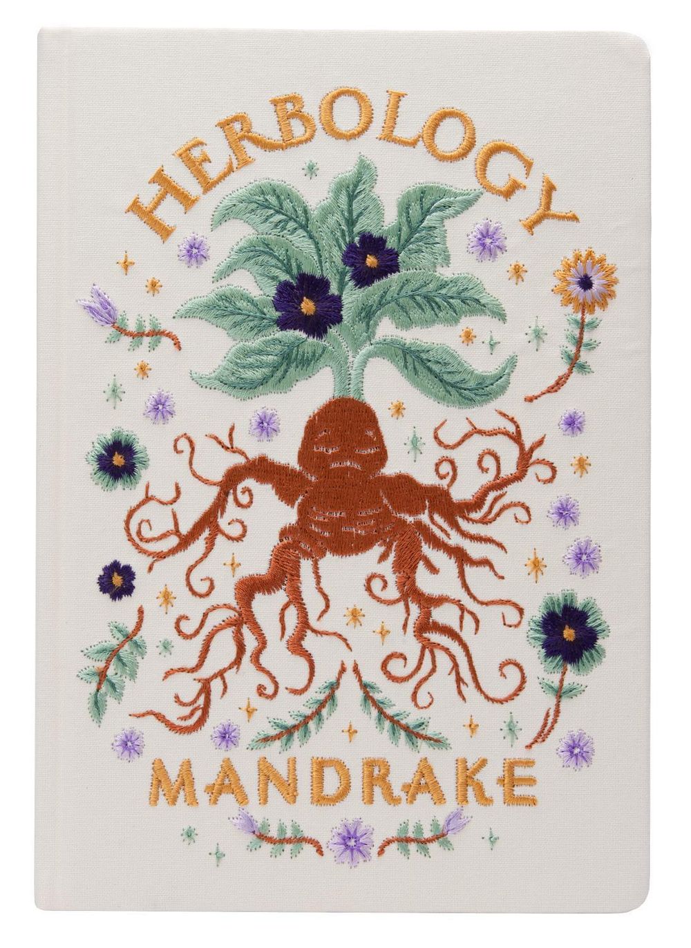 Insights Harry Potter: Mandrake Embroidered Journal by Insights - ISBN: 9798886635751