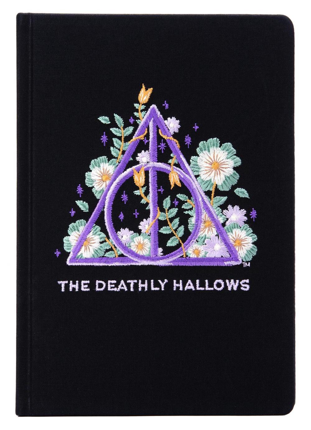 Insights Harry Potter: Deathly Hallows Embroidered Journal by Insights - ISBN: 9798886635850