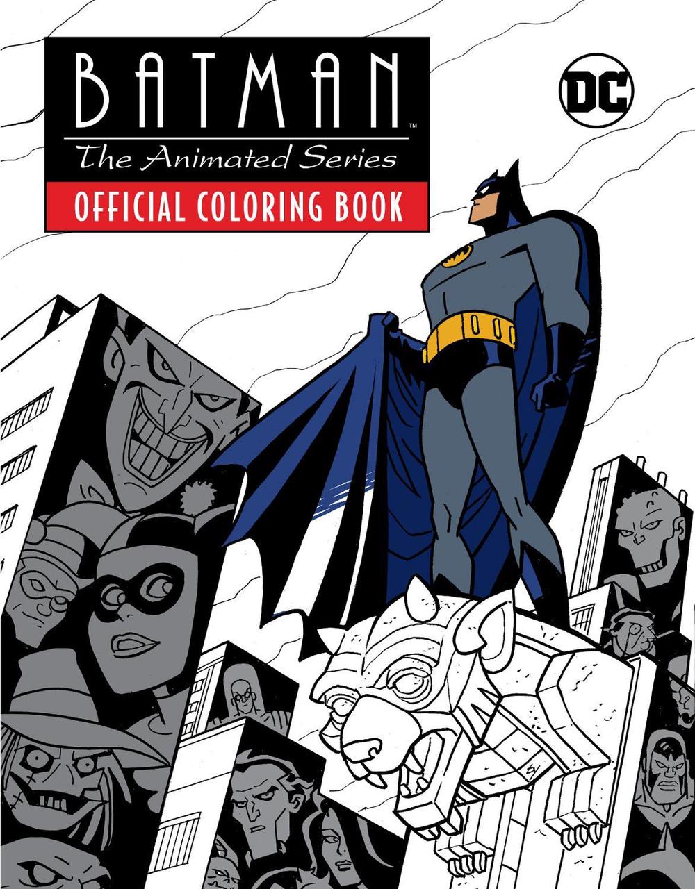 Batman: The Animated Series: Official Coloring Book, 9798886636055