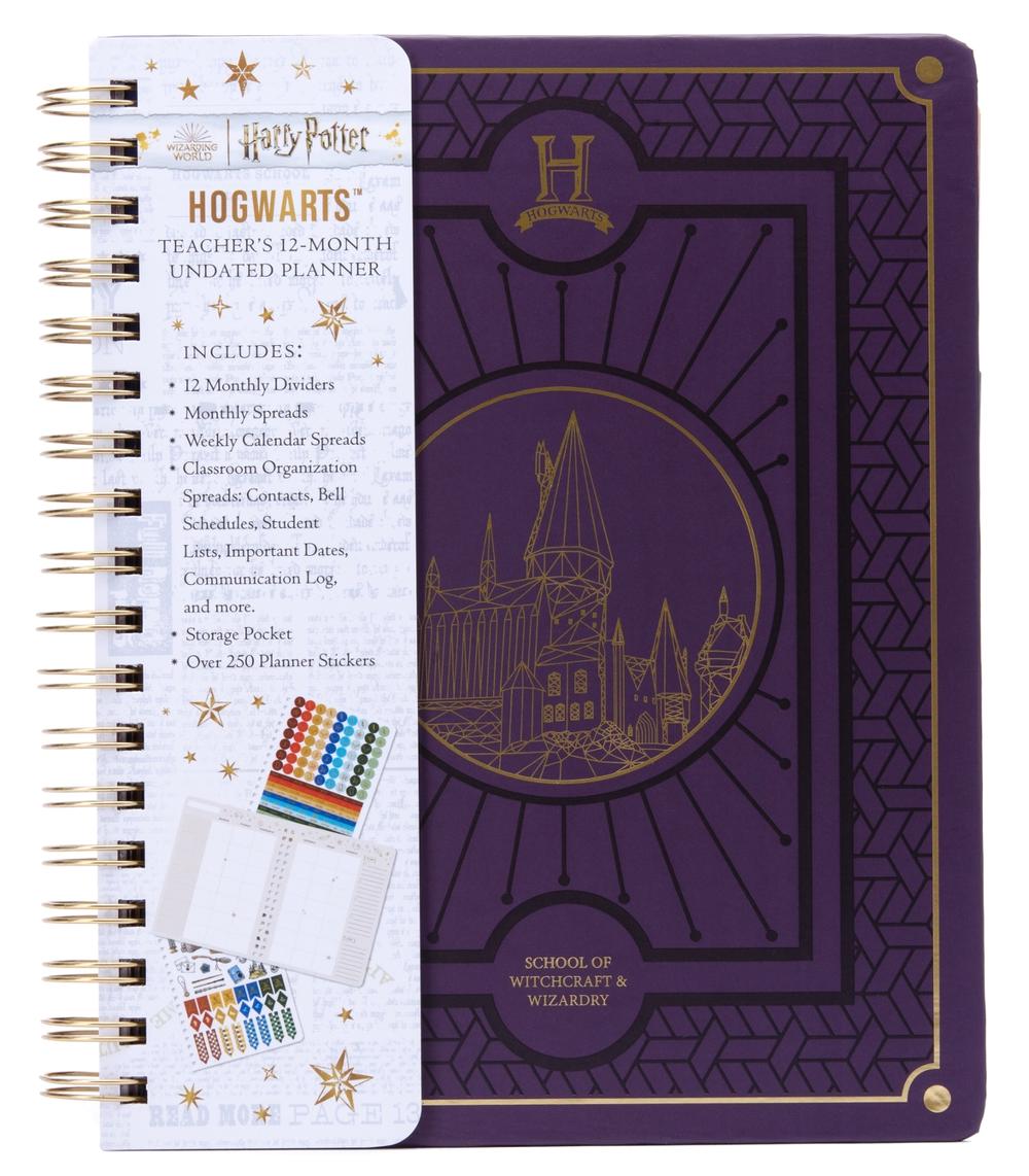 Harry Potter: Hogwarts Teacher's 12-Month Undated Planner by Insights - ISBN: 9798886636154