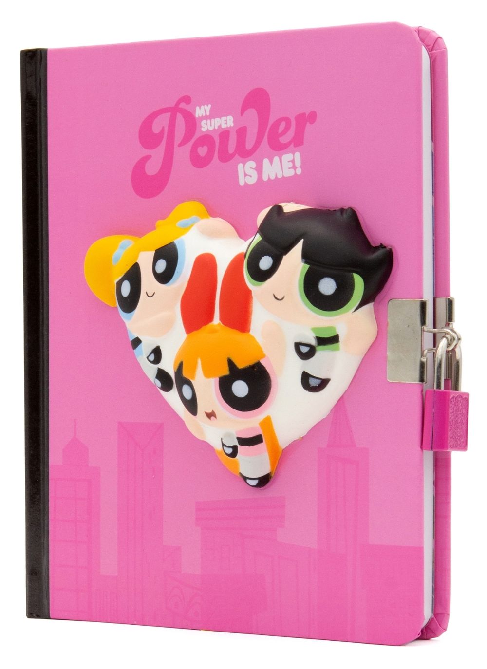 Powerpuff Girls: Squishy Lock & Key Diary by Insights - ISBN: 9798886636291