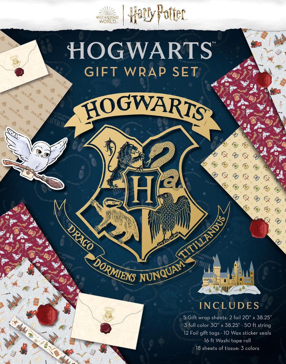 Harry Potter: Hogwarts Gift Wrap Stationery Set by Insights - ISBN: 9798886636406