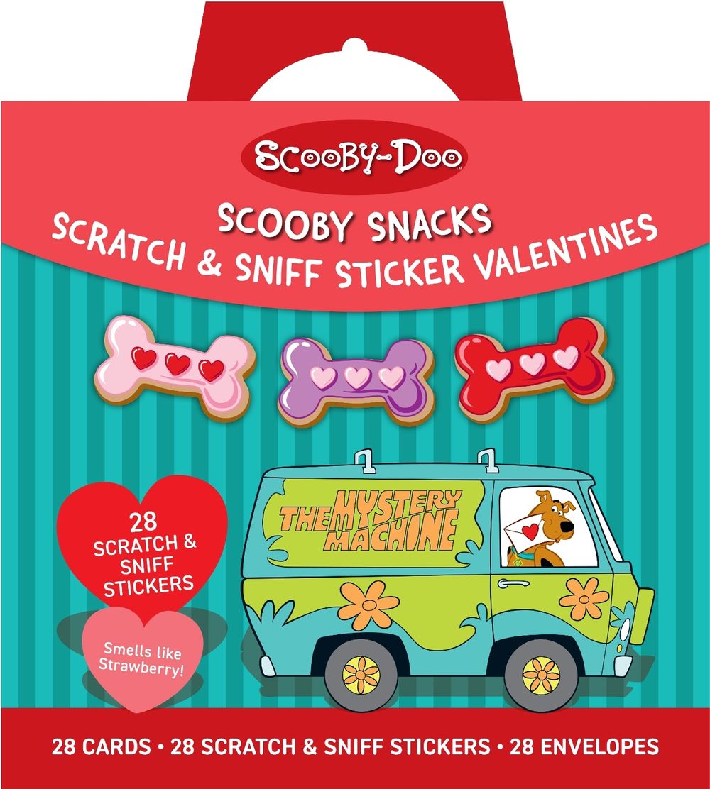 Scooby-Doo: Scooby Snacks Scratch & Sniff Sticker Valentines by Insights - ISBN: 9798886636659