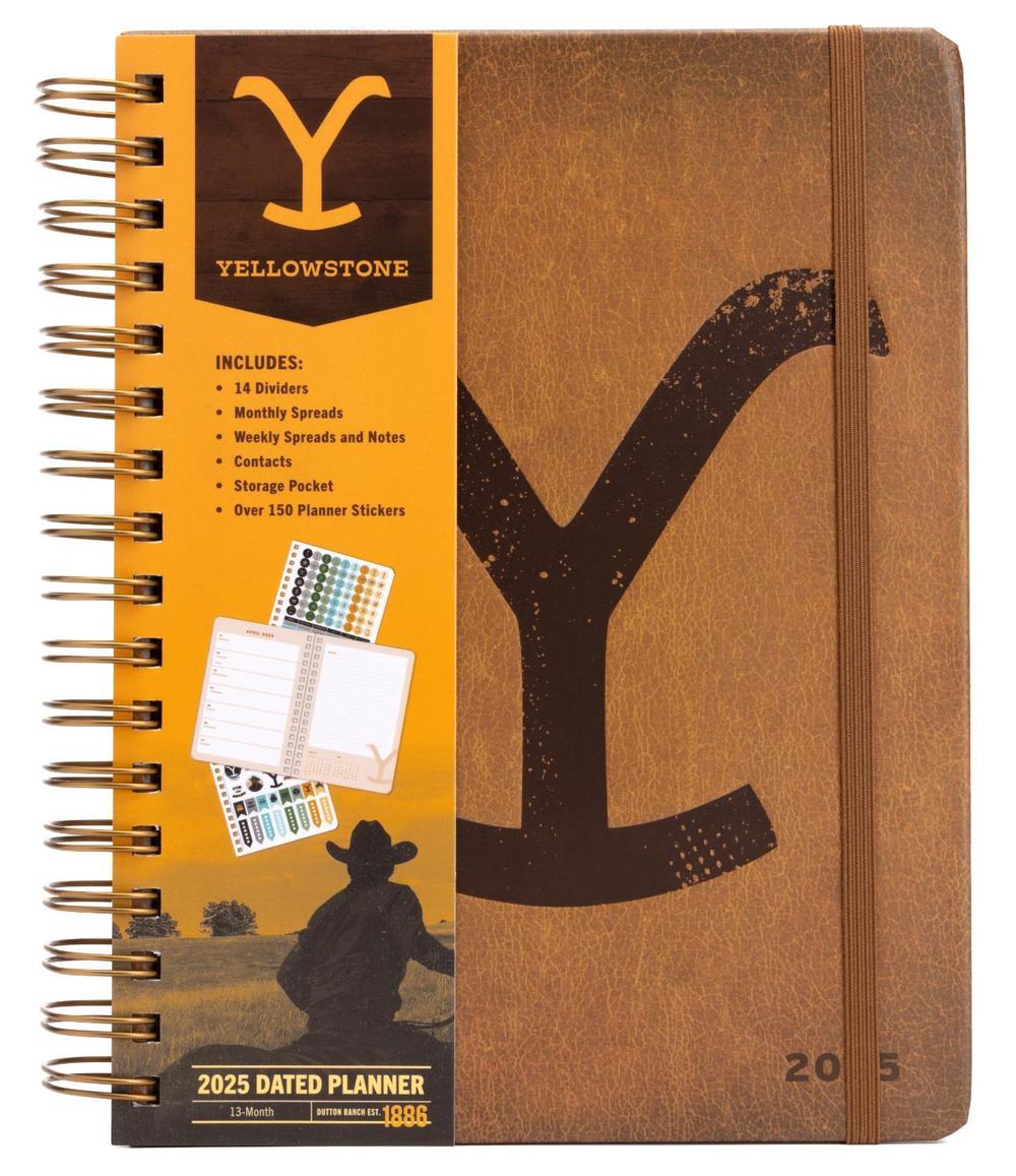 2025 Yellowstone: The Dutton Ranch 13-Month Weekly Planner by Insights - ISBN: 9798886636857