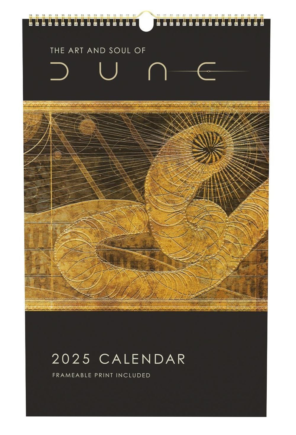 2025 The Art and Soul of Dune Poster Wall Calendar by Insights - ISBN: 9798886637045