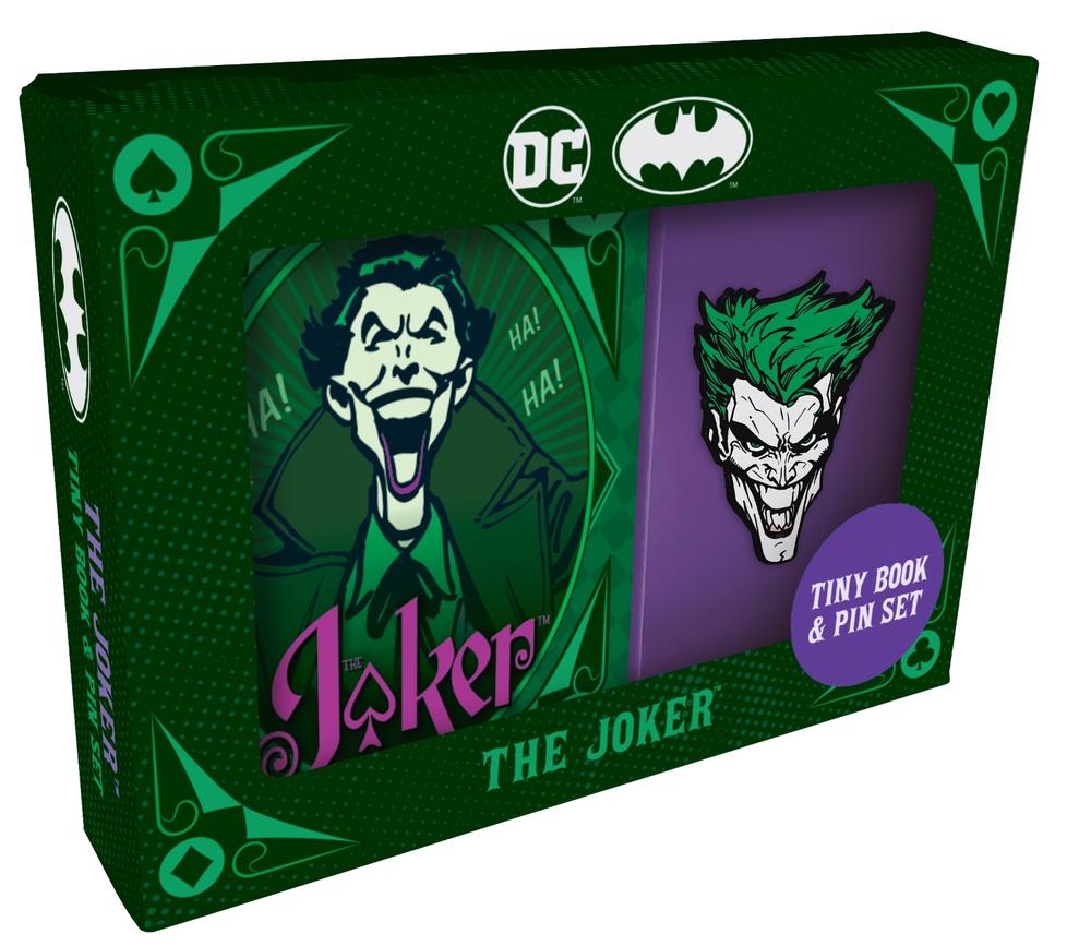 DC Comics: The Joker Tiny Book and Pin Set by Insight Editions - ISBN: 9798886637106