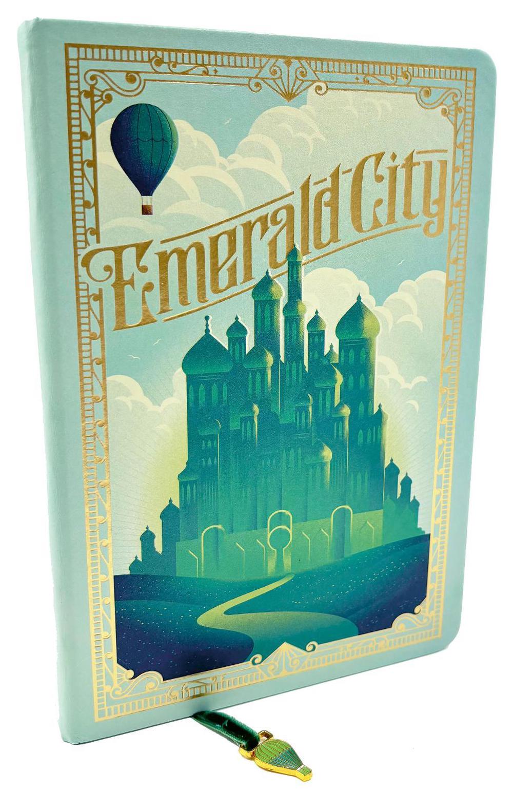 Wicked: Emerald City Journal with Ribbon Charm by Insights - ISBN: 9798886637380