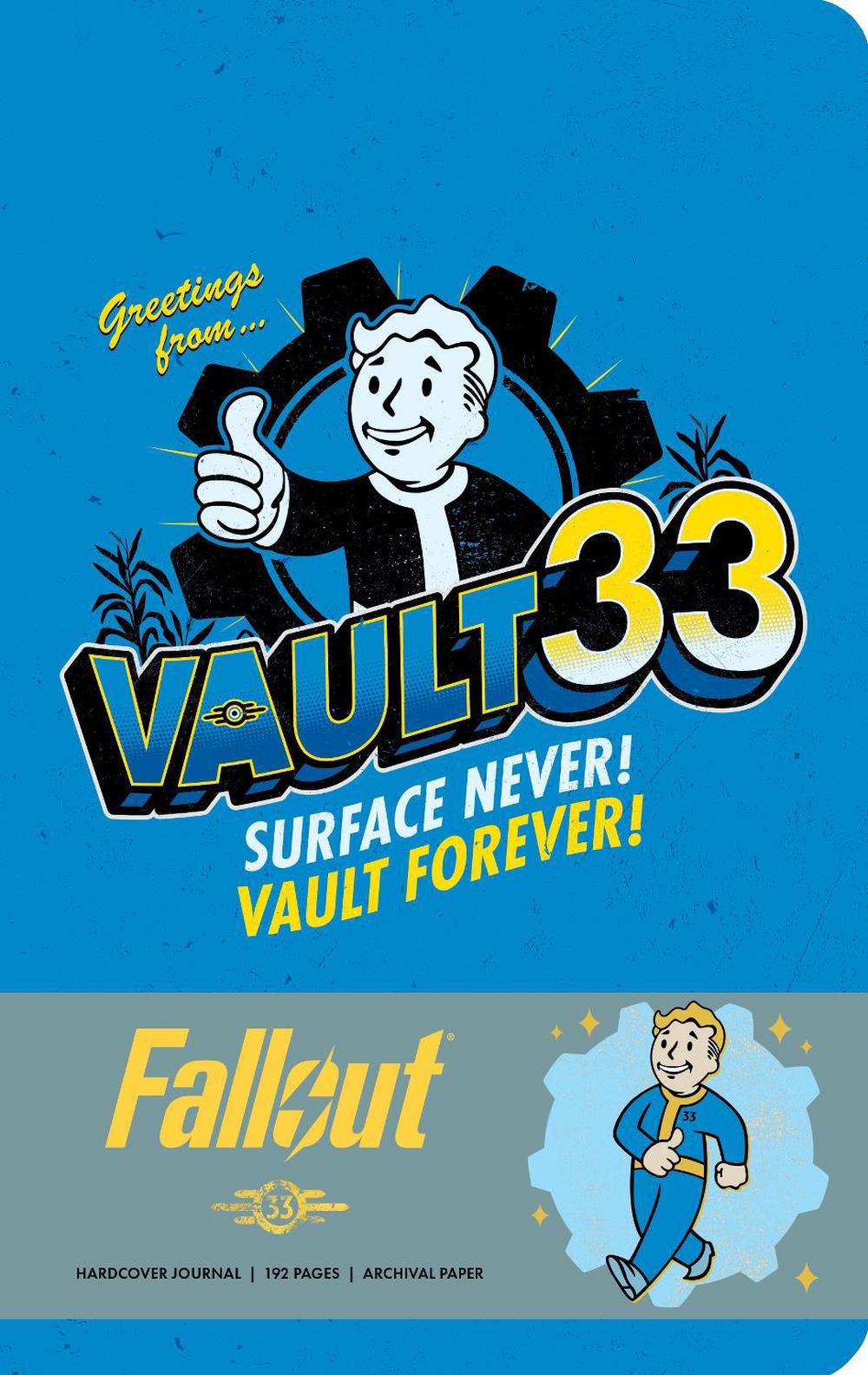 Fallout: The Official Hardcover Journal of Vault 33, 9798886638349