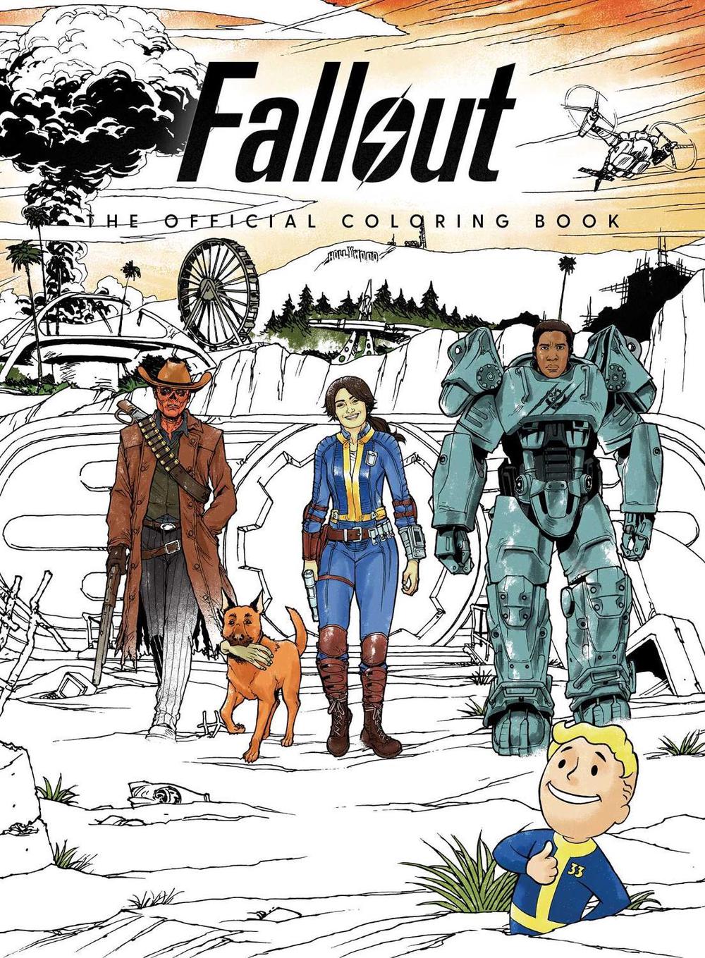 Fallout: The Official Coloring Book, 9798886638394