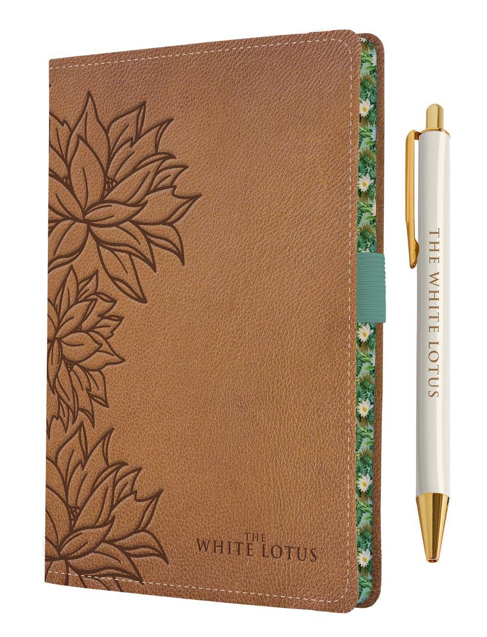 The White Lotus Journal and Pen Set by Insight Editions - ISBN: 9798886638486