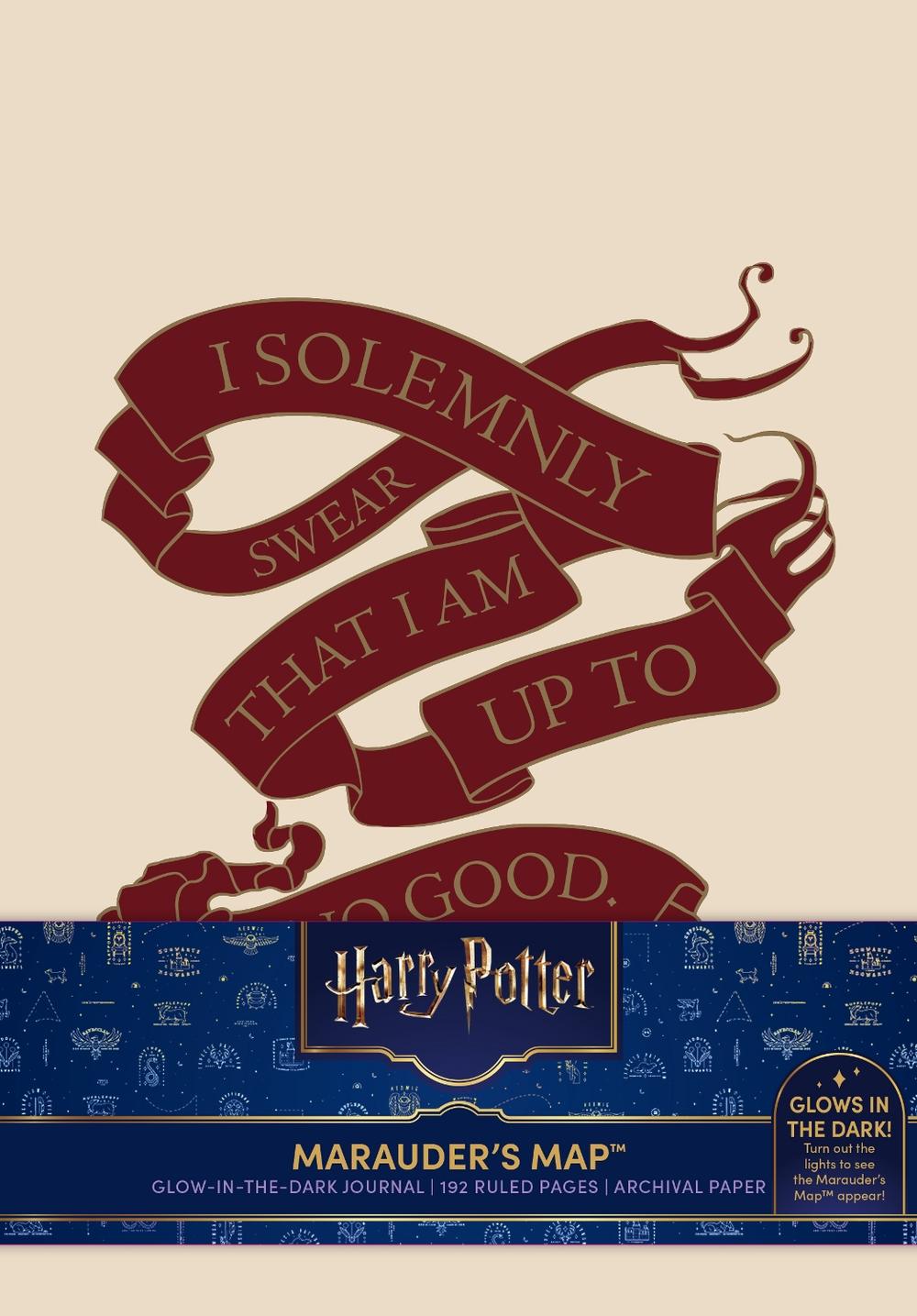 Harry Potter: Marauder's Map Glow in the Dark Journal by Insight Editions - ISBN: 9798886638783