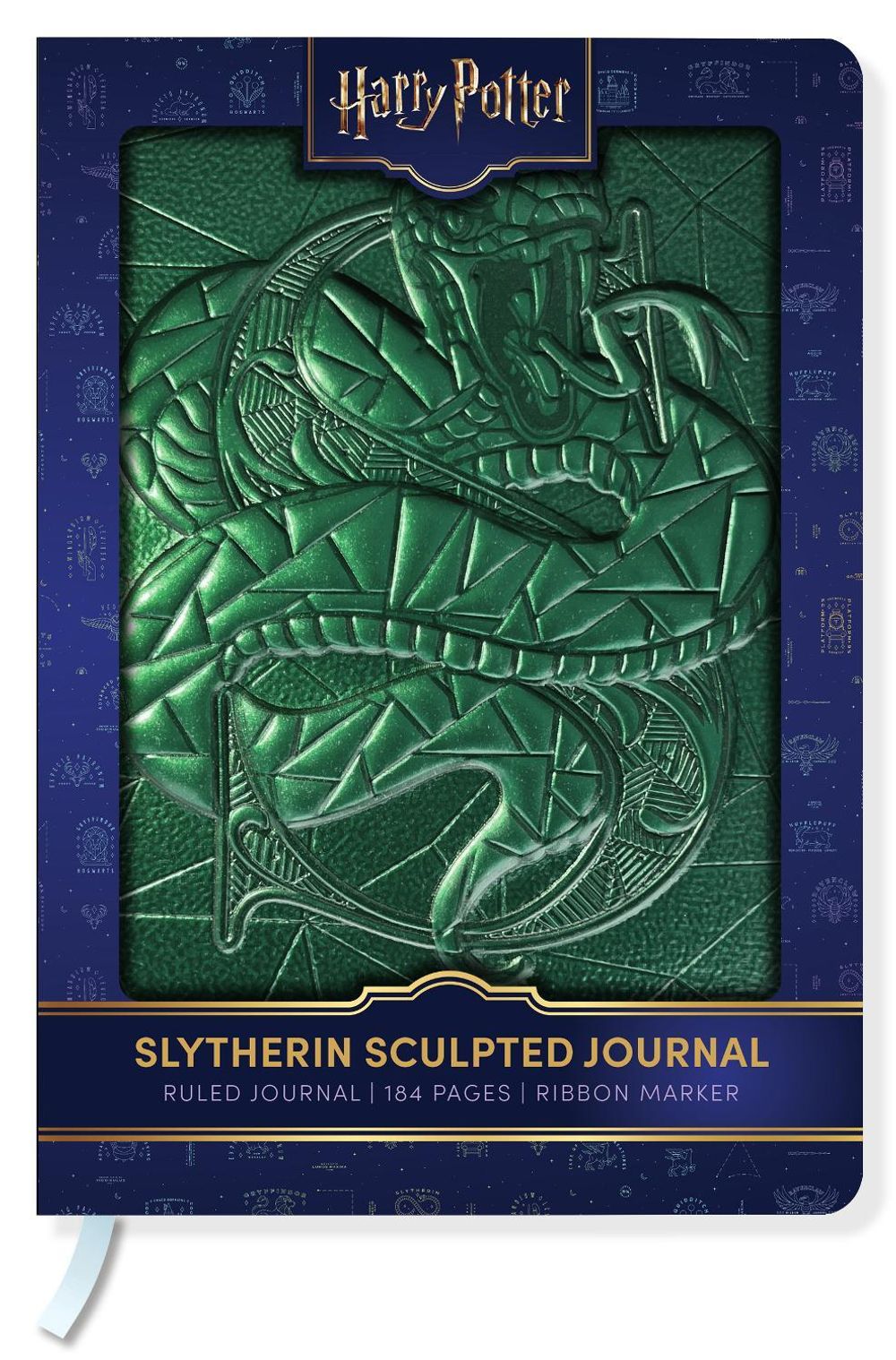 Harry Potter Sculpted Journal: Slytherin by Insight Editions - ISBN: 9798886638851