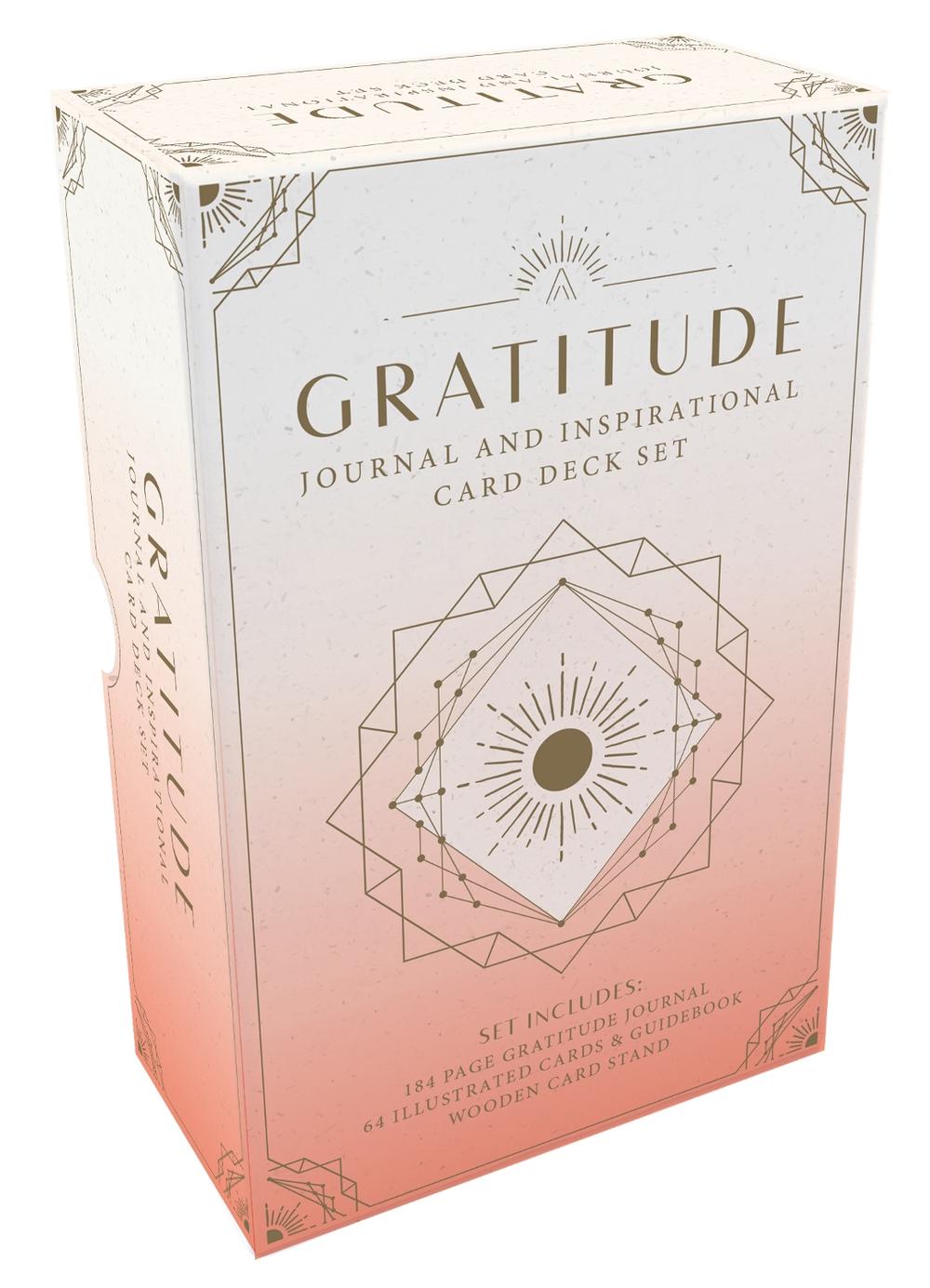 Gratitude Journal and Inspirational Card Deck Set by Insight Editions - ISBN: 9798886638943
