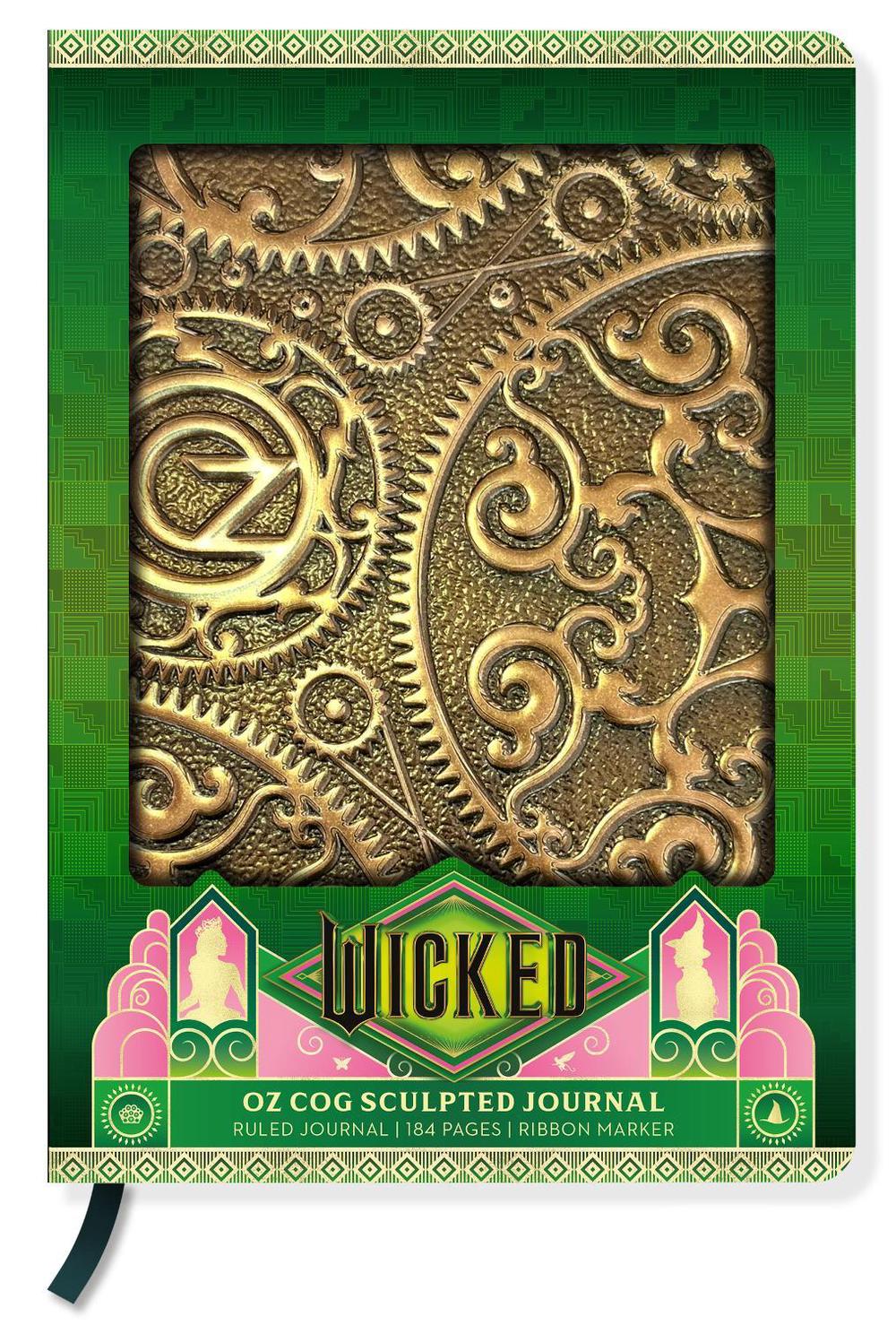 Wicked: Oz Cogs Sculpted Journal by Insight Editions - ISBN: 9798886639018
