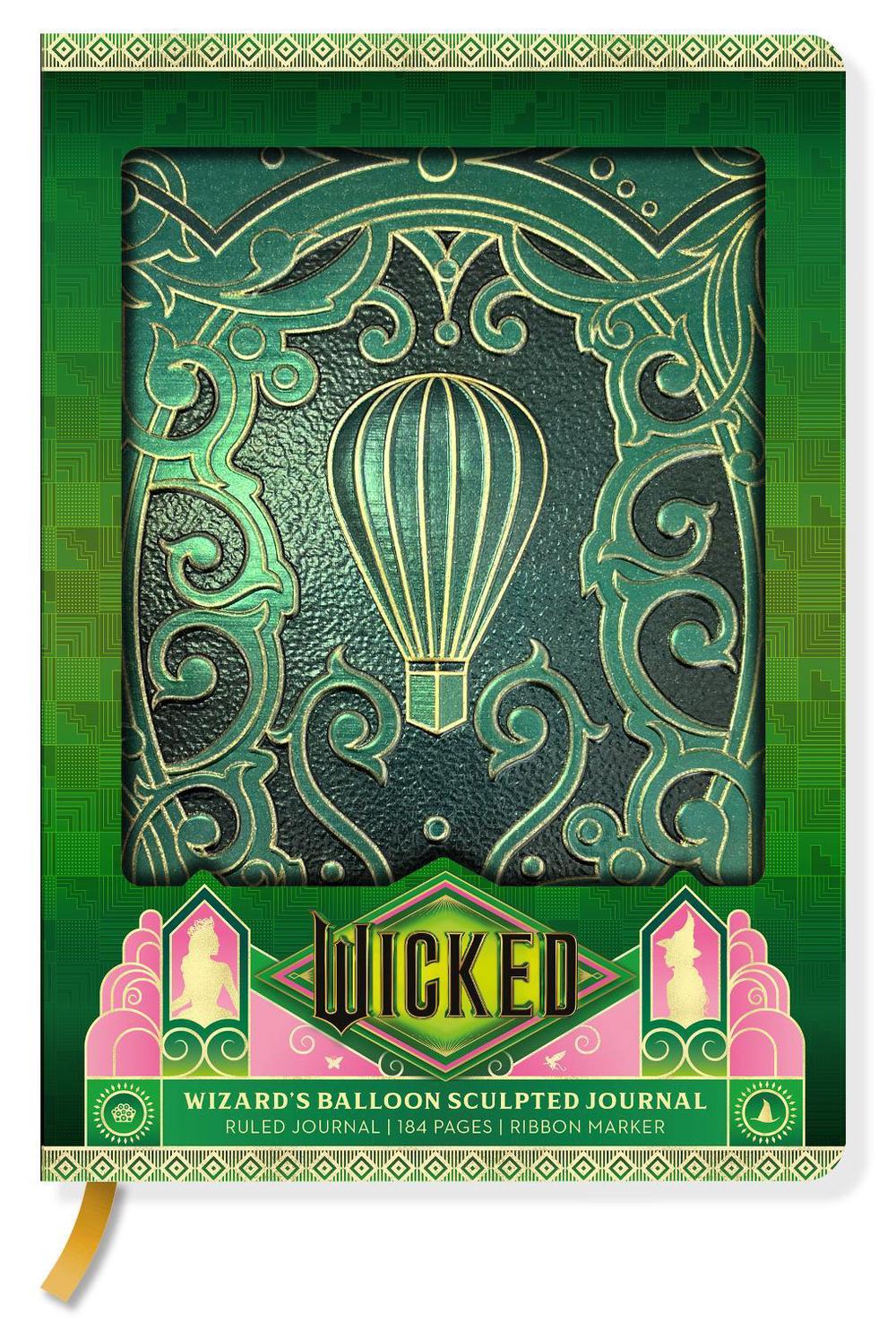 Wicked: Wizard's Balloon Sculpted Journal by Insight Editions - ISBN: 9798886639025
