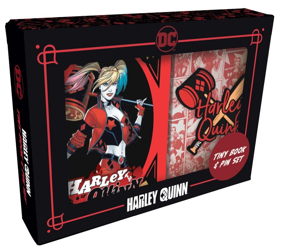 DC Comics: Harley Quinn Tiny Book and Pin Set by Insight Editions - ISBN: 9798886639223