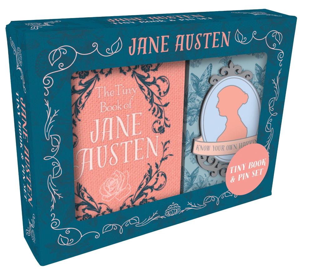 Jane Austen Tiny Book and Pin Set by Insight Editions - ISBN: 9798886639254